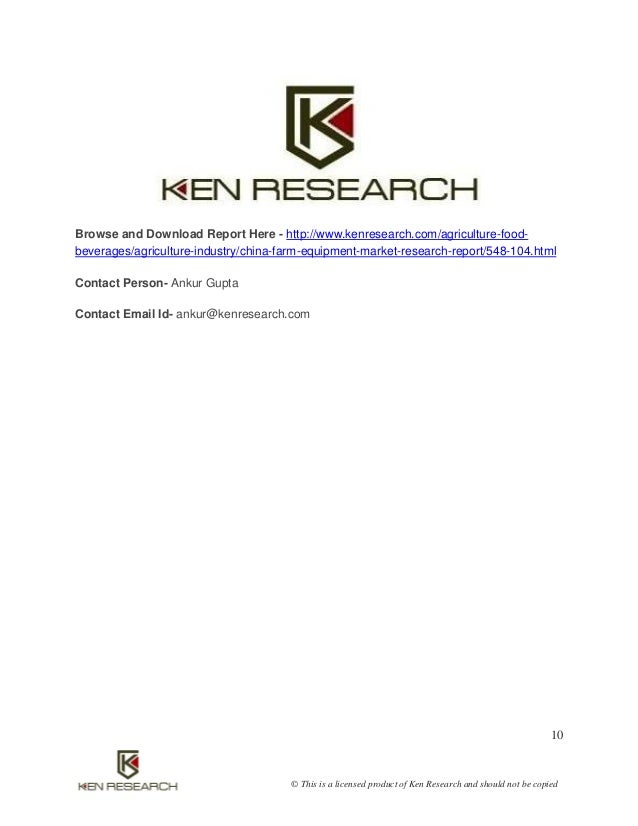 Future Outlook and Prospects China Farm Equipment Industry Market Report