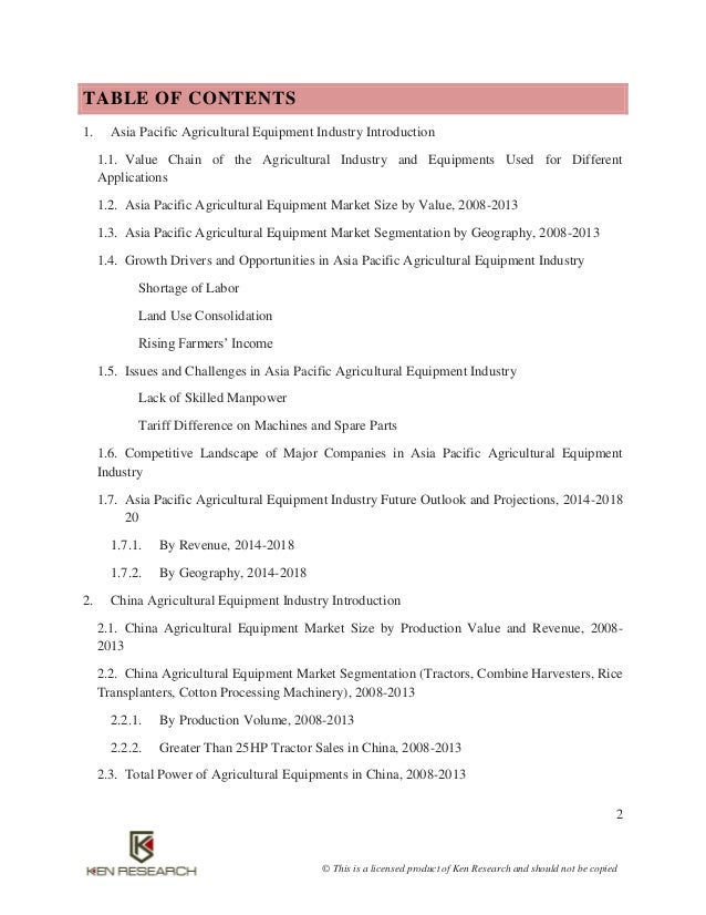 Future Outlook and Prospects China Farm Equipment Industry Market Report