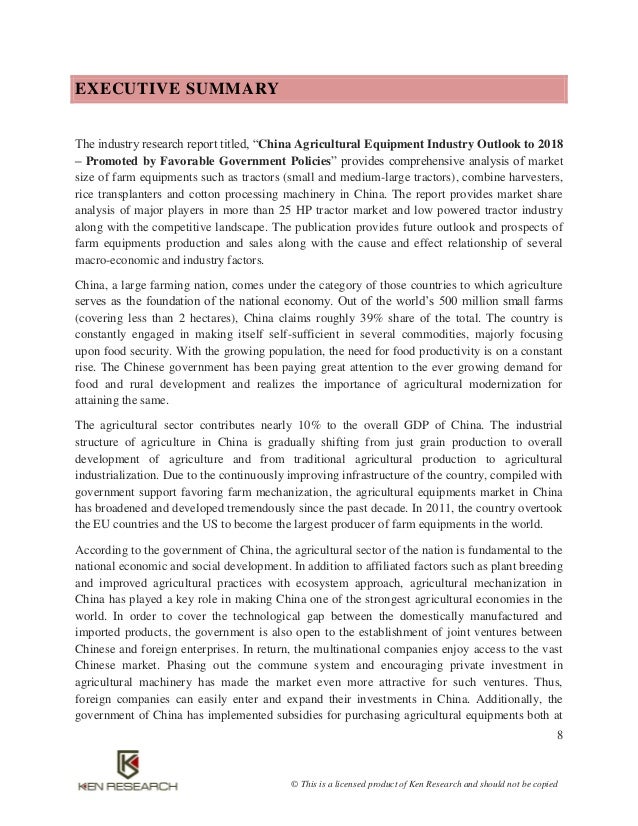 Future Outlook and Prospects China Farm Equipment Industry Market Report