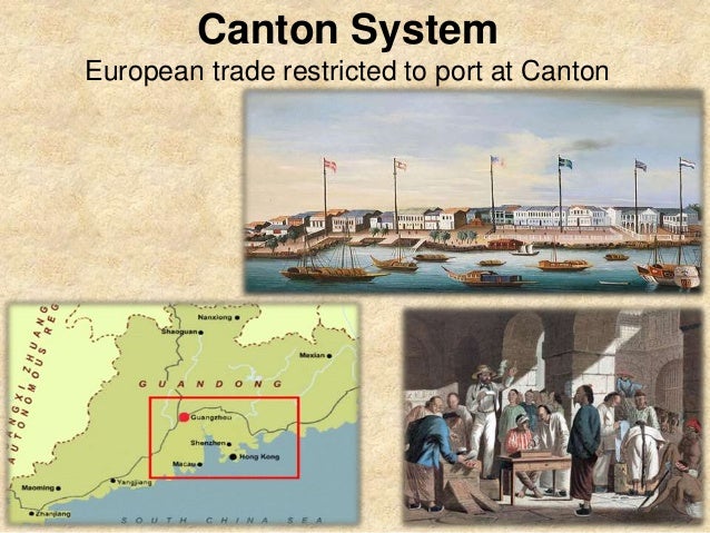 Canton trade system ap euro
