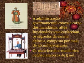 Mandarins (funcionários  públicos letrados)