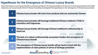 Hypotheses for the Emergence of Chinese Luxury Brands
Does China have its own luxury brands or just luxury products? Do th...