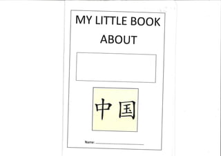My little book about China