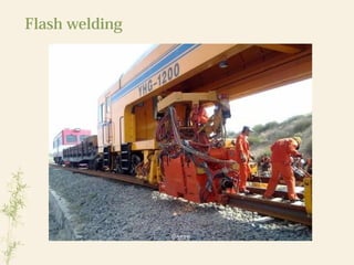 Flash welding
 