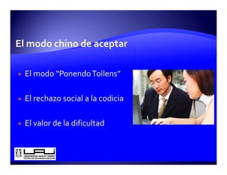 El modo “Ponendo Tollens”

El rechazo social a la codicia

El valor de la dificultad
El  l  d  l  difi l d
 