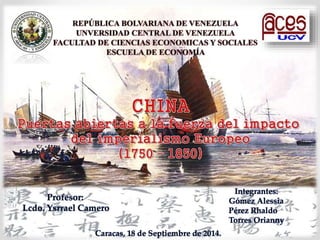 Profesor: 
Lcdo. Ysrrael Camero 
Integrantes: 
Gómez Alessia 
Pérez Rhaldo 
Torres Orianny 
Caracas, 18 de Septiembre de 2014. 
 