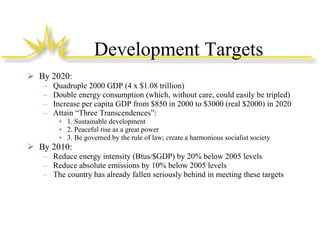 China energy and environmental challenges | PPT