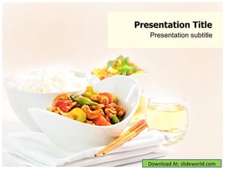 Presentation Title Presentation subtitle Download At: slideworld.com 