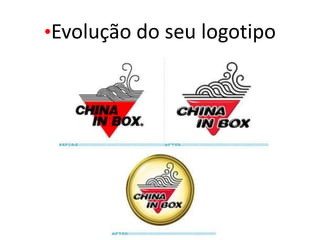 •Evolução do seu logotipo
 