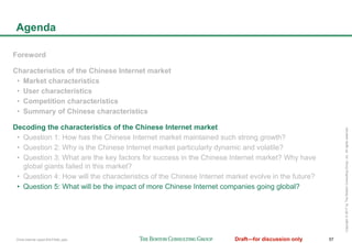 China Internet report-EN-FINAL.pptx 57
Copyright©2017byTheBostonConsultingGroup,Inc.Allrightsreserved.
Draft—for discussio...