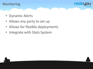 Tolerance on an APIDelegate to the server when possibleQueue and Batch callssending app-to-user message can be asynchronousFail Gracefully in the UI