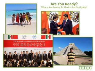 China Mexico Tourism 2015
