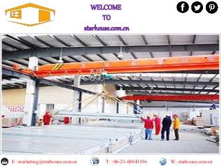 WELCOME
TO
starhouse.com.cn
E : marketing@starhouse.com.cn T: +86-21-68043196 W: starhouse.com.cn
 