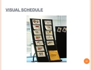 VISUAL SCHEDULE




                  21
 