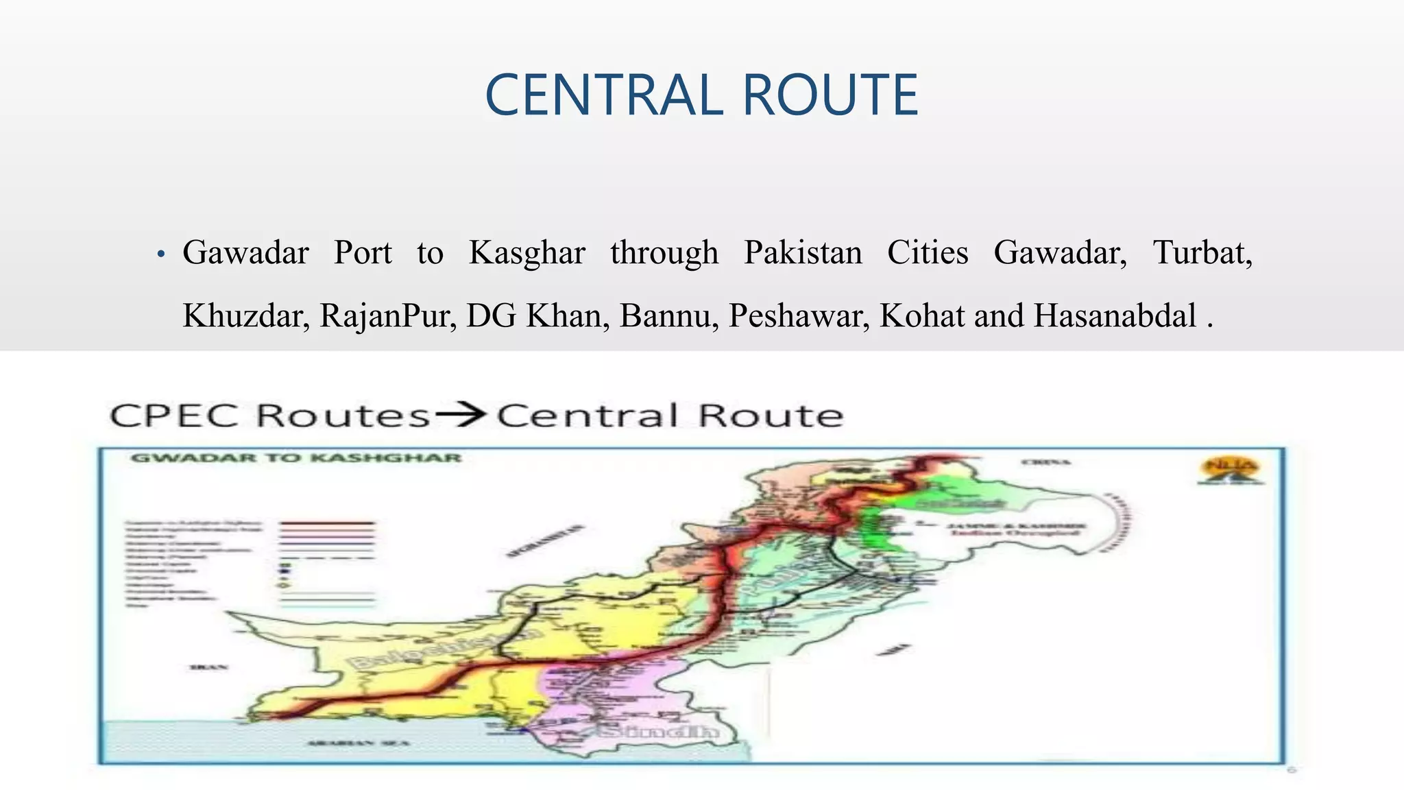 Pakistan China Economic Corridor | PPTX