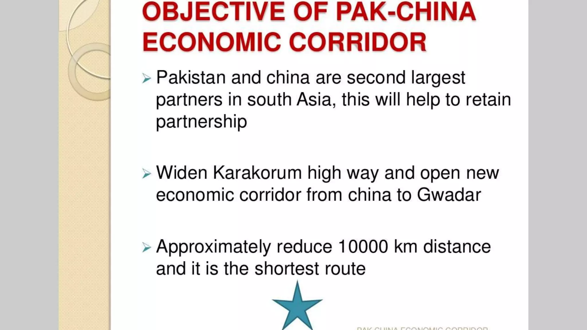 China pakistan economic corridor | PPTX
