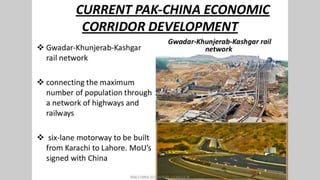 China pakistan economic corridor | PPTX