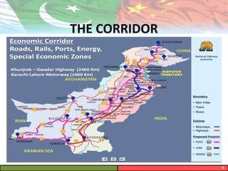China pakistan economic corridor Project | PPTX