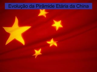 Evolução da Pirâmide Etária da China 