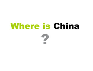 China Presentation