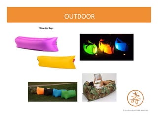 © FLOURISH PROMOTIONAL MARKETING
OUTDOOR
Pillow Air Bags
 