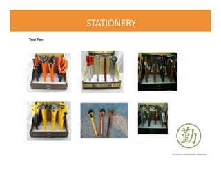 © FLOURISH PROMOTIONAL MARKETING
STATIONERY
Tool Pen
 