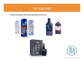 © FLOURISH PROMOTIONAL MARKETING
PACKAGING
Flourish can help you with all your packaging requirements
 