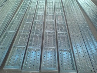 China q195 galvanized metal scaffold planks supplier