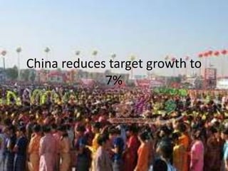China reduces target growth to 7% 