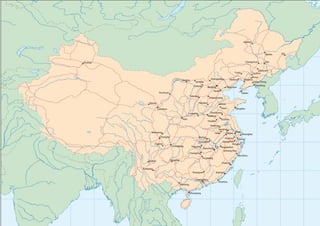 China Road Infrastructure Map