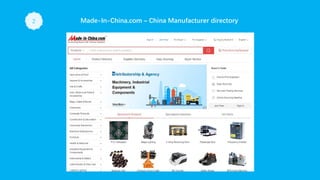 Made-In-China.com – China Manufacturer directory2
 