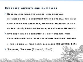 Ecosystem approaches to the better management of Brucellosis and Toxoplasma in Yunnan Province, China