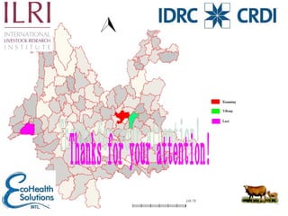 Ecosystem approaches to the better management of Brucellosis and Toxoplasma in Yunnan Province, China