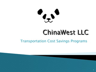 ChinaWest LLC ,[object Object]