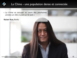 Edité par AdsVark Digital Publishing / FrenchWeb.fr - 2014
1/ Le programme Start Me Up!La Chine - une population dense et ...