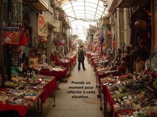 Prends un moment pour réfléchir à cette situation.  