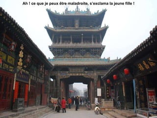 Ah ! ce que je peux être maladroite, s’exclama la jeune fille ! 