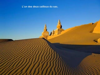 L’un des deux cailloux du sac.  