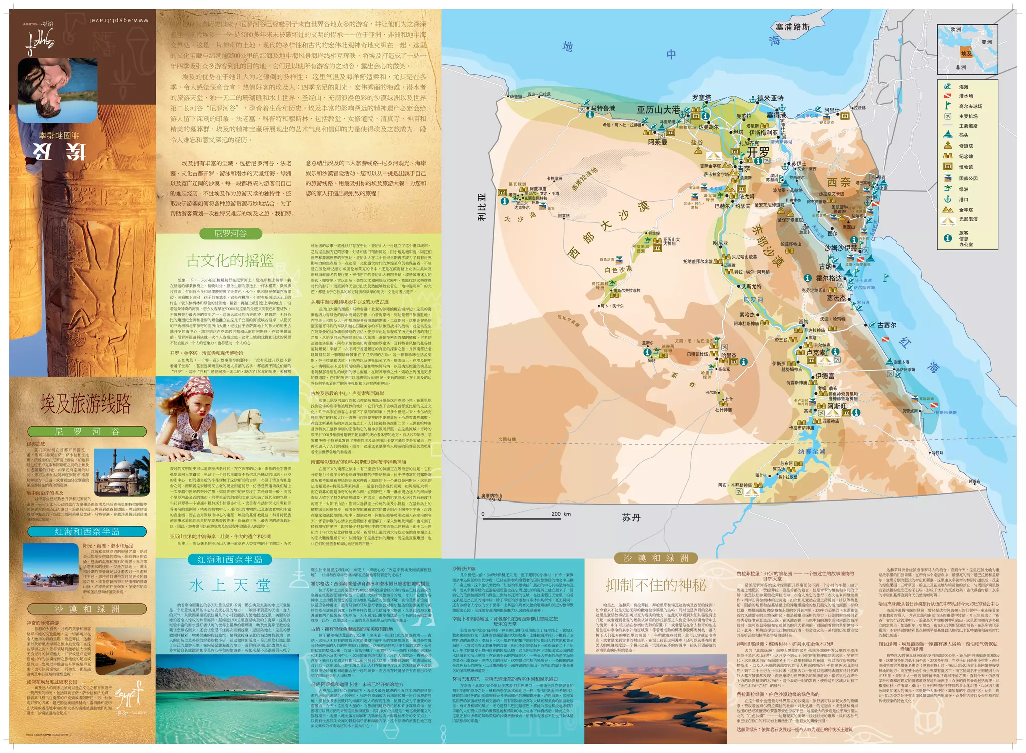 Egypt Map in Chinese | PDF