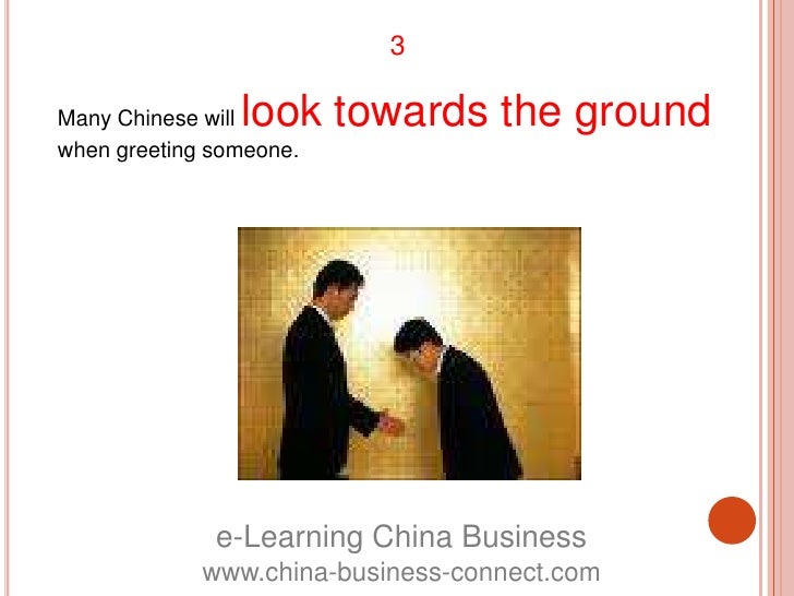 Chinese Business Meeting Etiquette