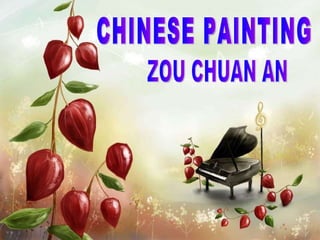 CHINESE PAINTING ZOU CHUAN AN 