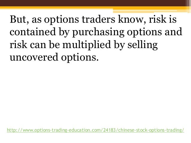 What are options in share trading