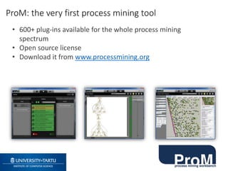 Introduction to Business Process Monitoring and Process Mining | PPTX