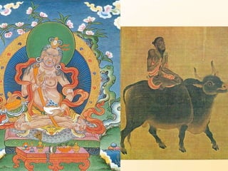 < Snow Mountain and Red Tree >
 