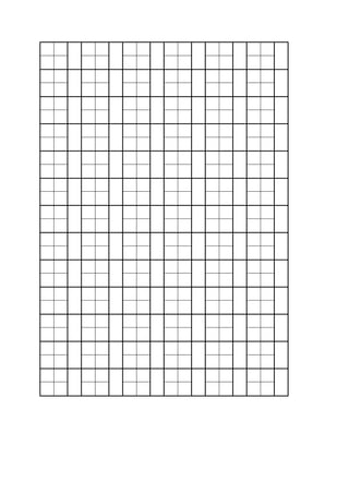 Chinese character writing grid