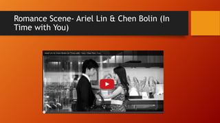 Romance Scene- Ariel Lin & Chen Bolin (In
Time with You)
 