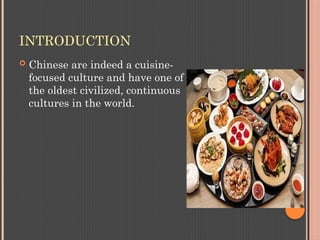 CHINESE CUISINE powerpoint presentationa | PPTX