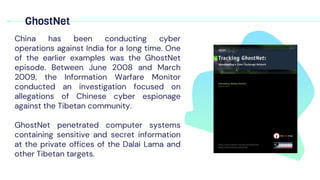 Chinese Cyber attack on mumbai power plant | PPTX