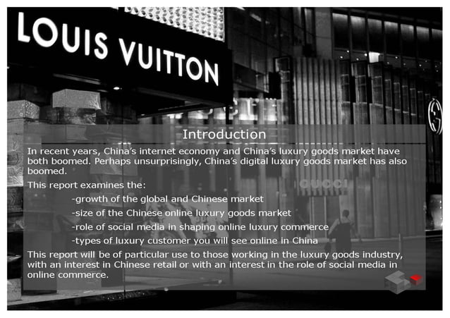 Chinese digital luxury retailing | PPT