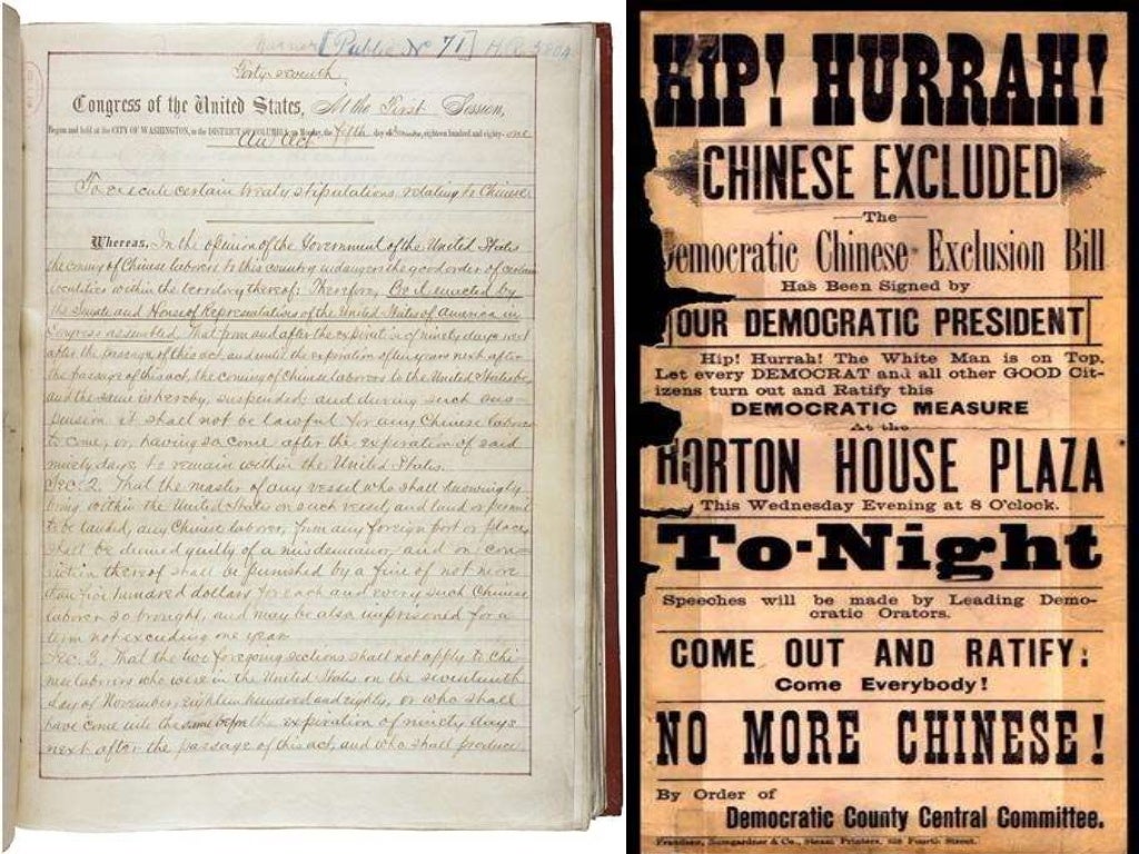 Chinese Exclusion Act